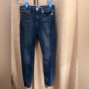 Good American Dark Indigo Skinny Jeans